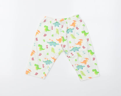 Preworn Baby Multicoloured Animal Print  Capri Pyjama Set Size 12-18 Months