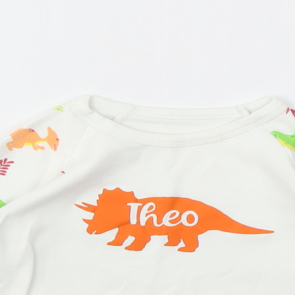Preworn Baby Multicoloured Animal Print  Capri Pyjama Set Size 12-18 Months