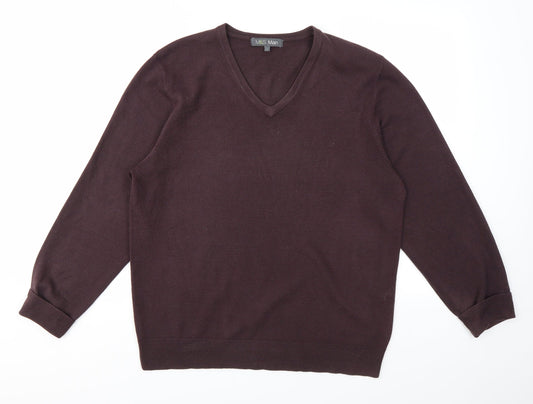 Womens UK Size L M&S Purple Pullover Jumper