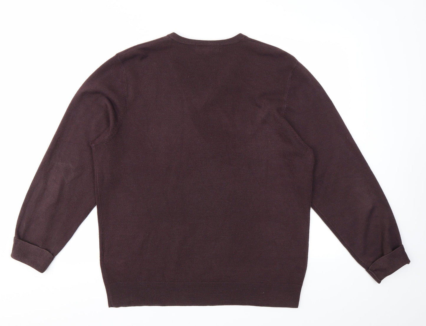 Womens UK Size L M&S Purple Pullover Jumper