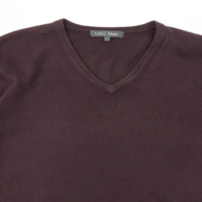 Womens UK Size L M&S Purple Pullover Jumper