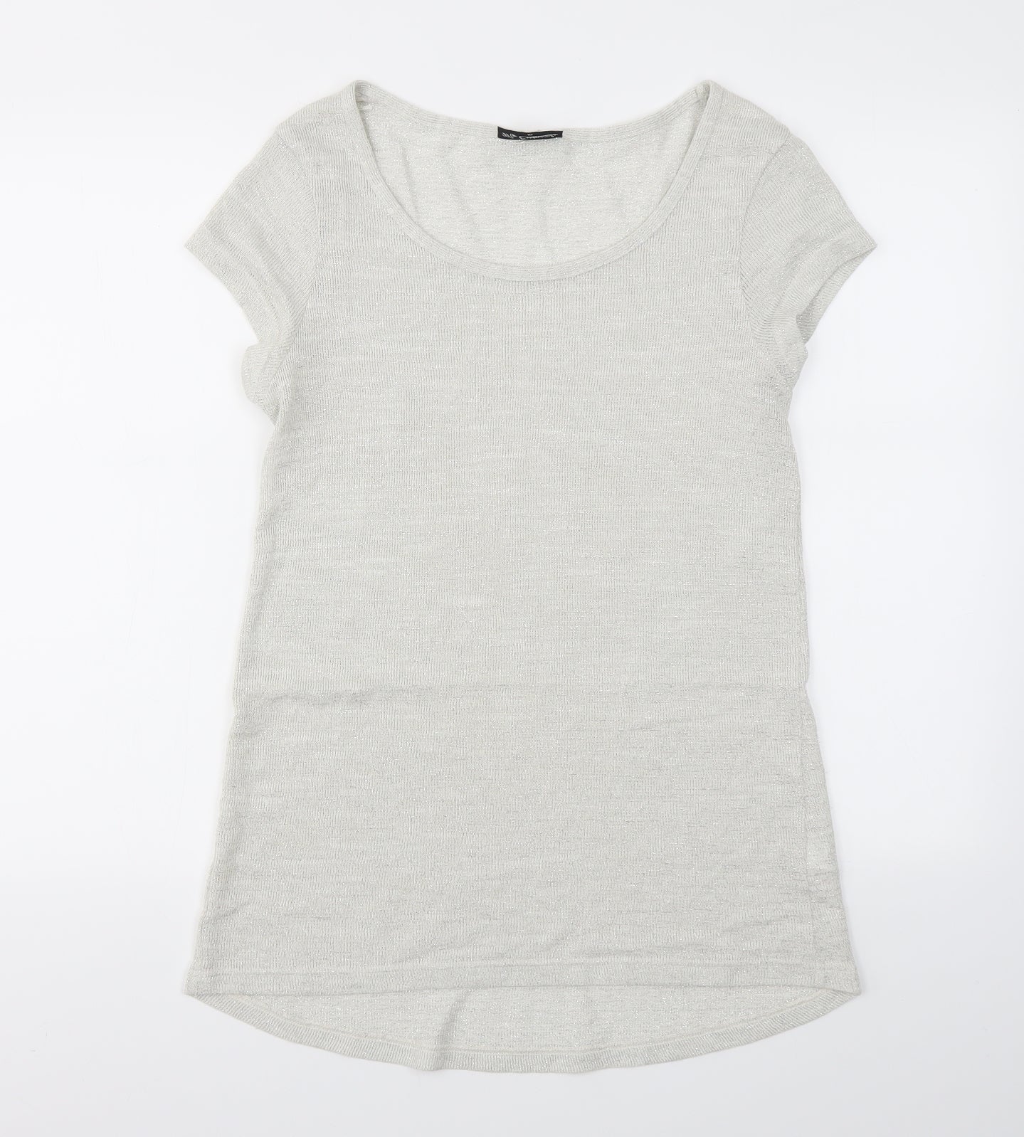 Womens UK Size 10 NEXT Grey Basic T-Shirt