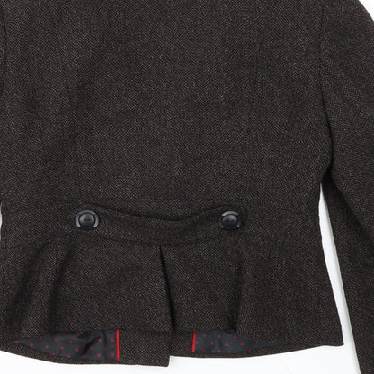 NEXT Womens Brown   Jacket Blazer Size 12