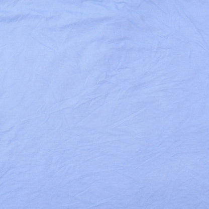 ASOS Mens Blue Houndstooth   Polo Size L