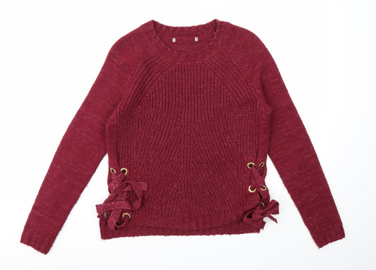 George Womens Pink   Pullover Jumper Size 8