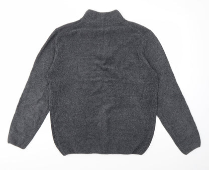 Mens UK Size M Matalan Green Pullover Sweatshirt