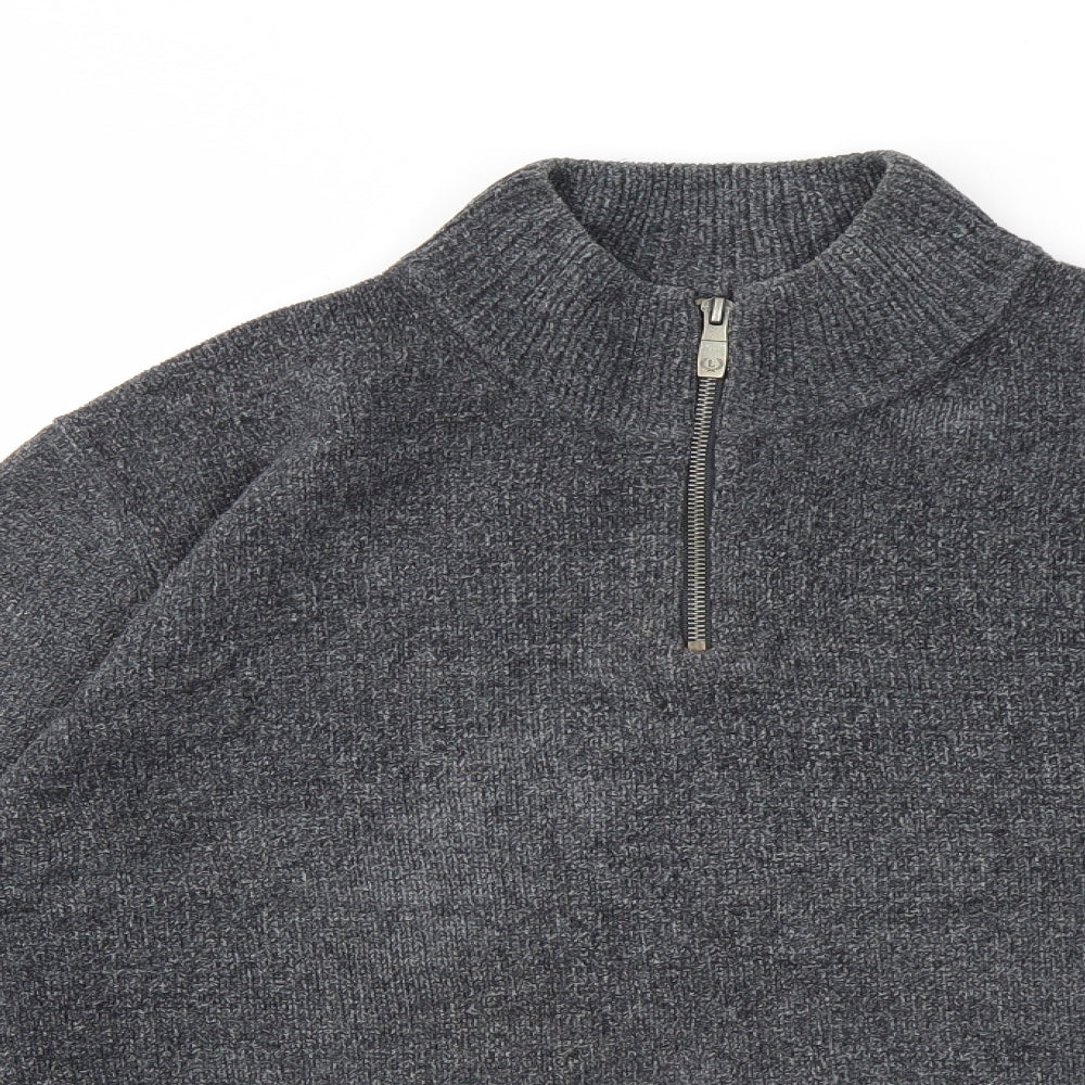 Mens UK Size M Matalan Green Pullover Sweatshirt