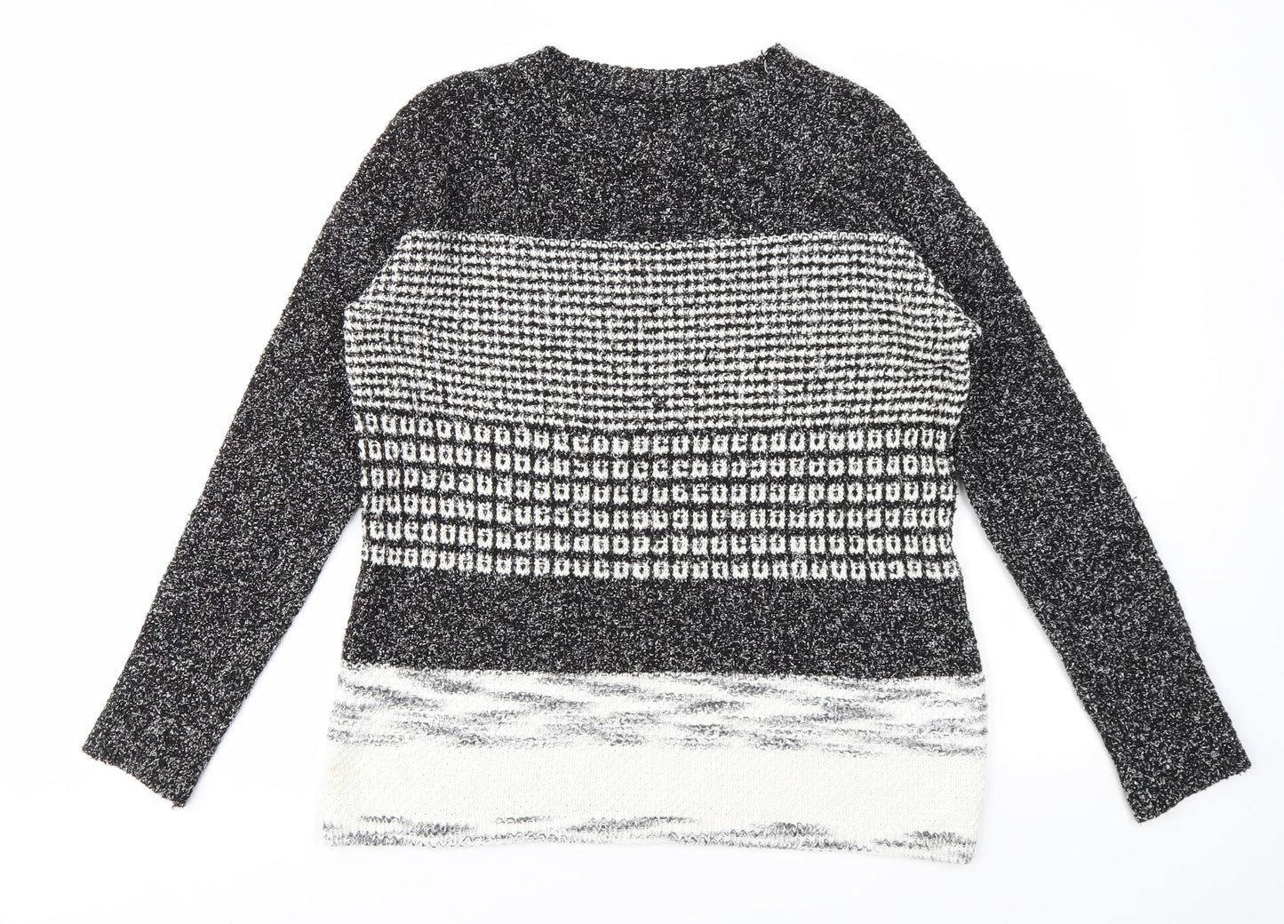 Womens UK Size S Matalan Grey Pullover Jumper