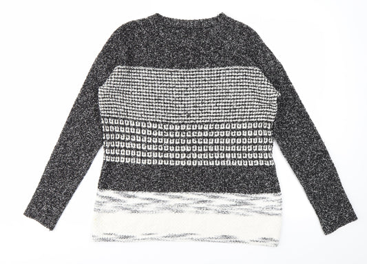 Womens UK Size S Matalan Grey Pullover Jumper