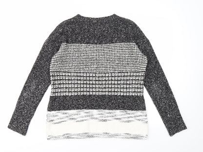Womens UK Size S Matalan Grey Pullover Jumper