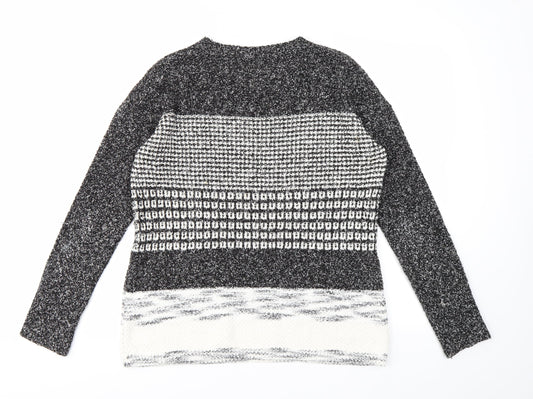 Womens UK Size S Matalan Grey Pullover Jumper