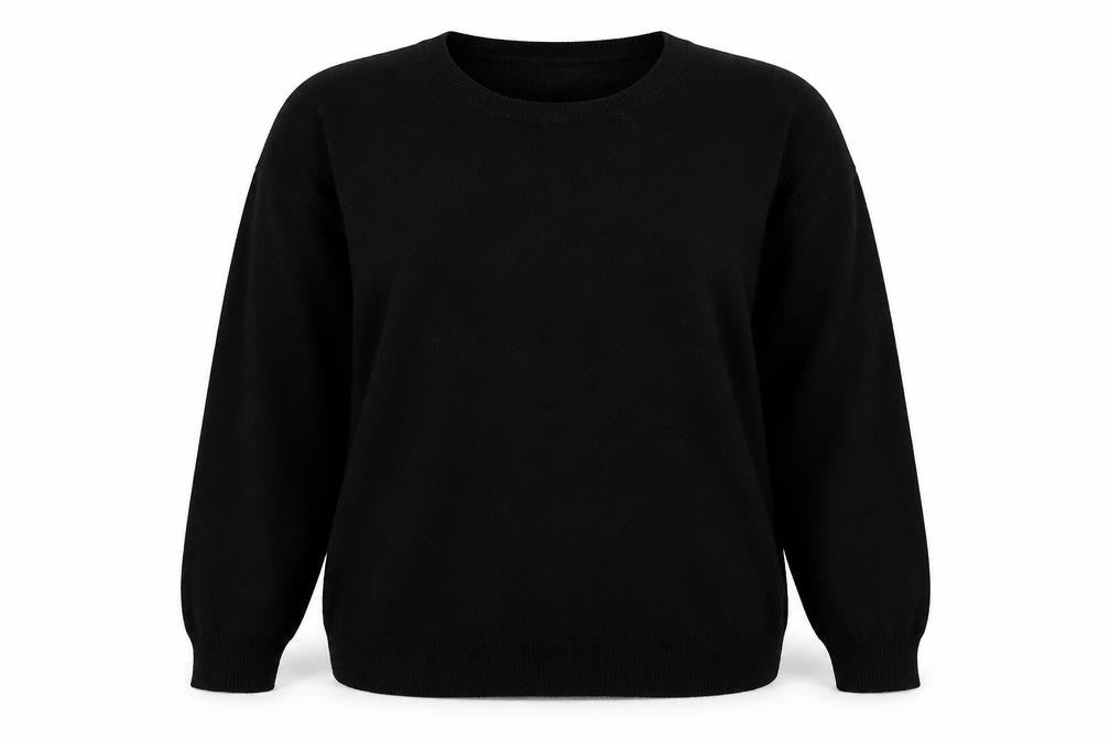 Womens UK Size 14 Marks and Spencer Black Pullover Jumper