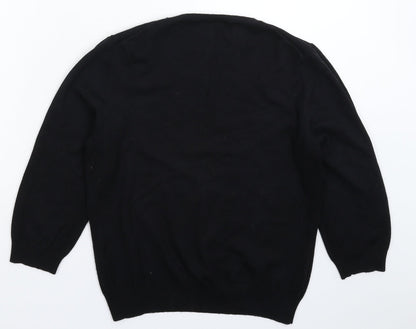 Womens UK Size 14 Marks and Spencer Black Pullover Jumper