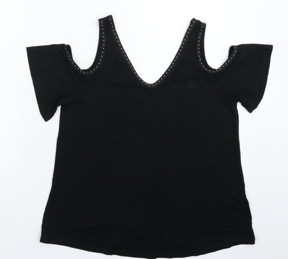 F&F Womens Black   Basic Tank Size 10