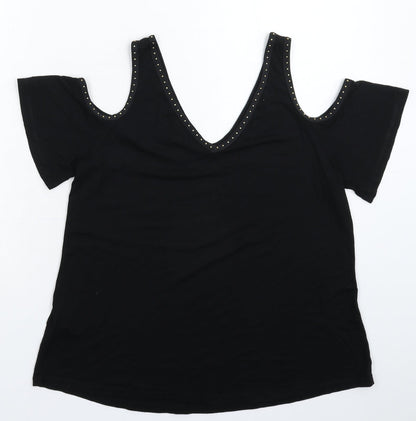 F&F Womens Black   Basic Tank Size 10