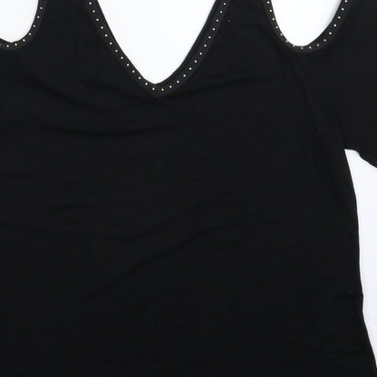 F&F Womens Black   Basic Tank Size 10