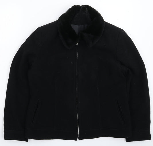 Womens UK Size 16 Dorothy Perkins Black Jacket