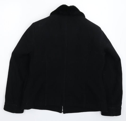 Womens UK Size 16 Dorothy Perkins Black Jacket