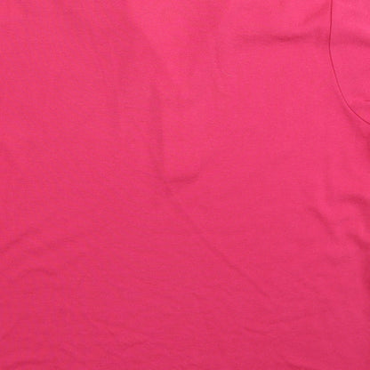 Bonmarché Womens Pink   Basic Polo Size L