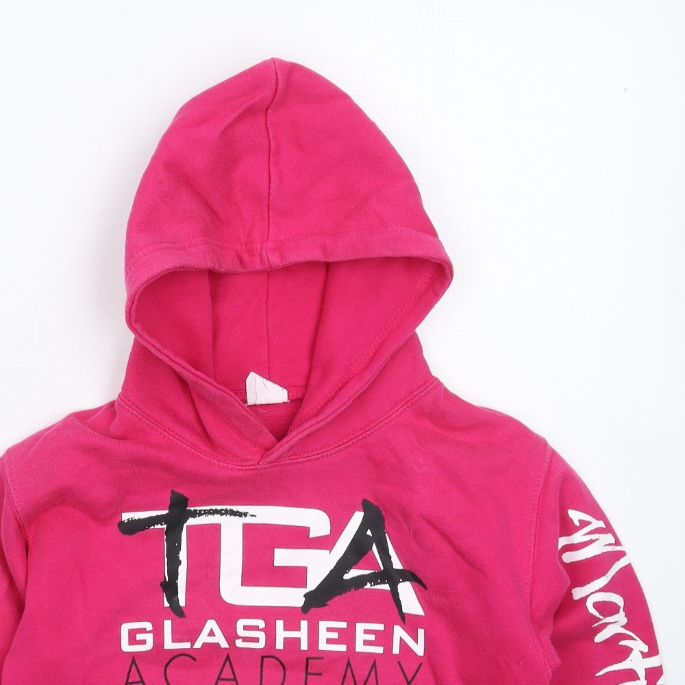 All We Do is Girls Pink   Pullover Hoodie Size 10-11 Years