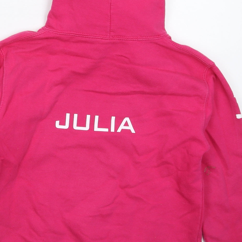 All We Do is Girls Pink   Pullover Hoodie Size 10-11 Years