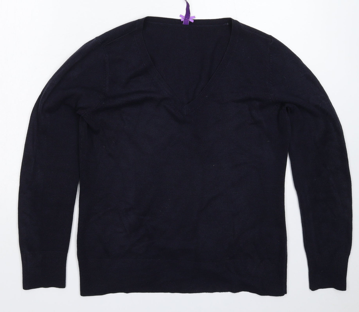 Womens UK Size 12 BHS Blue Pullover Jumper