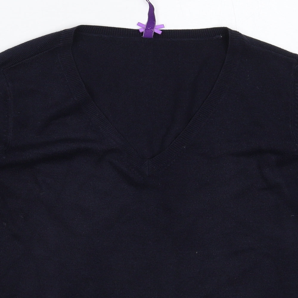 Womens UK Size 12 BHS Blue Pullover Jumper