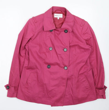 Womens UK Size 16 EWM Pink Jacket