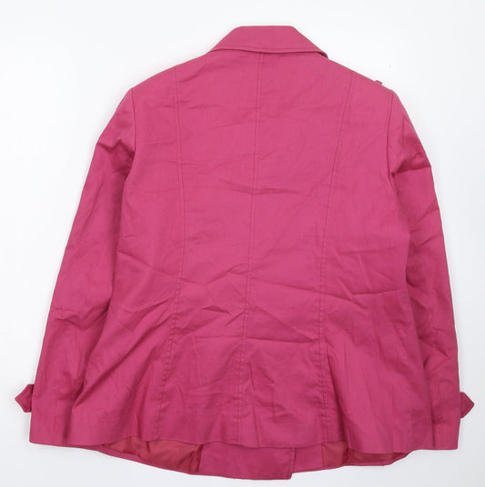 Womens UK Size 16 EWM Pink Jacket