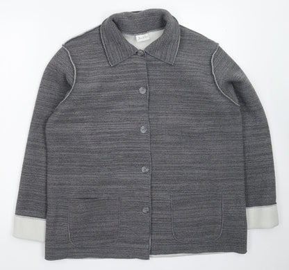 Womens UK Size M Joie de Vivre Grey Jacket