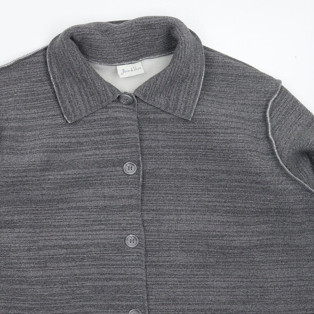 Womens UK Size M Joie de Vivre Grey Jacket