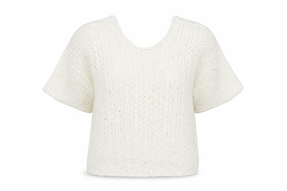 Womens UK Size M NEXT White Pullover Jumper
