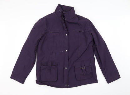Smart Woman Womens Purple   Jacket Coat Size M