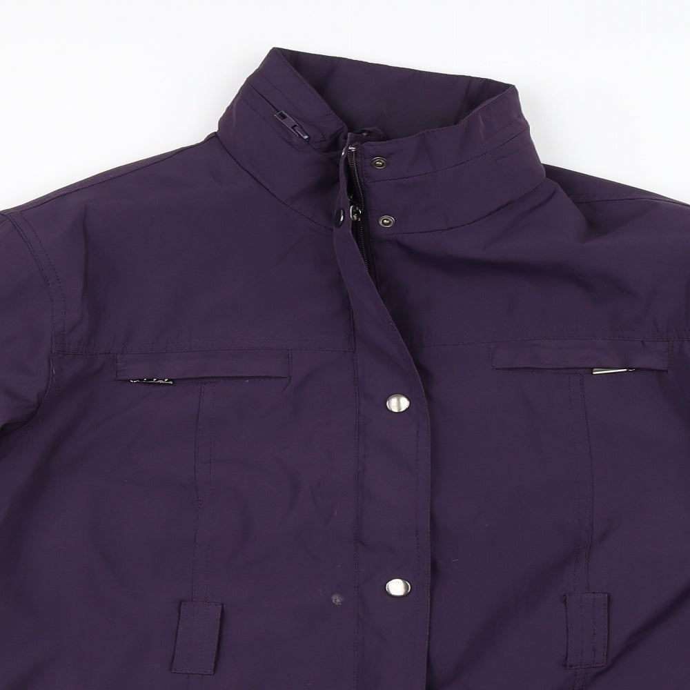 Smart Woman Womens Purple   Jacket Coat Size M