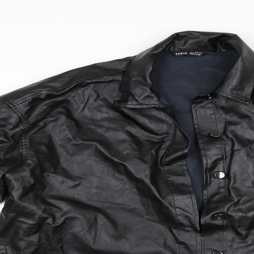 SheIn Womens Black   Jacket  Size S