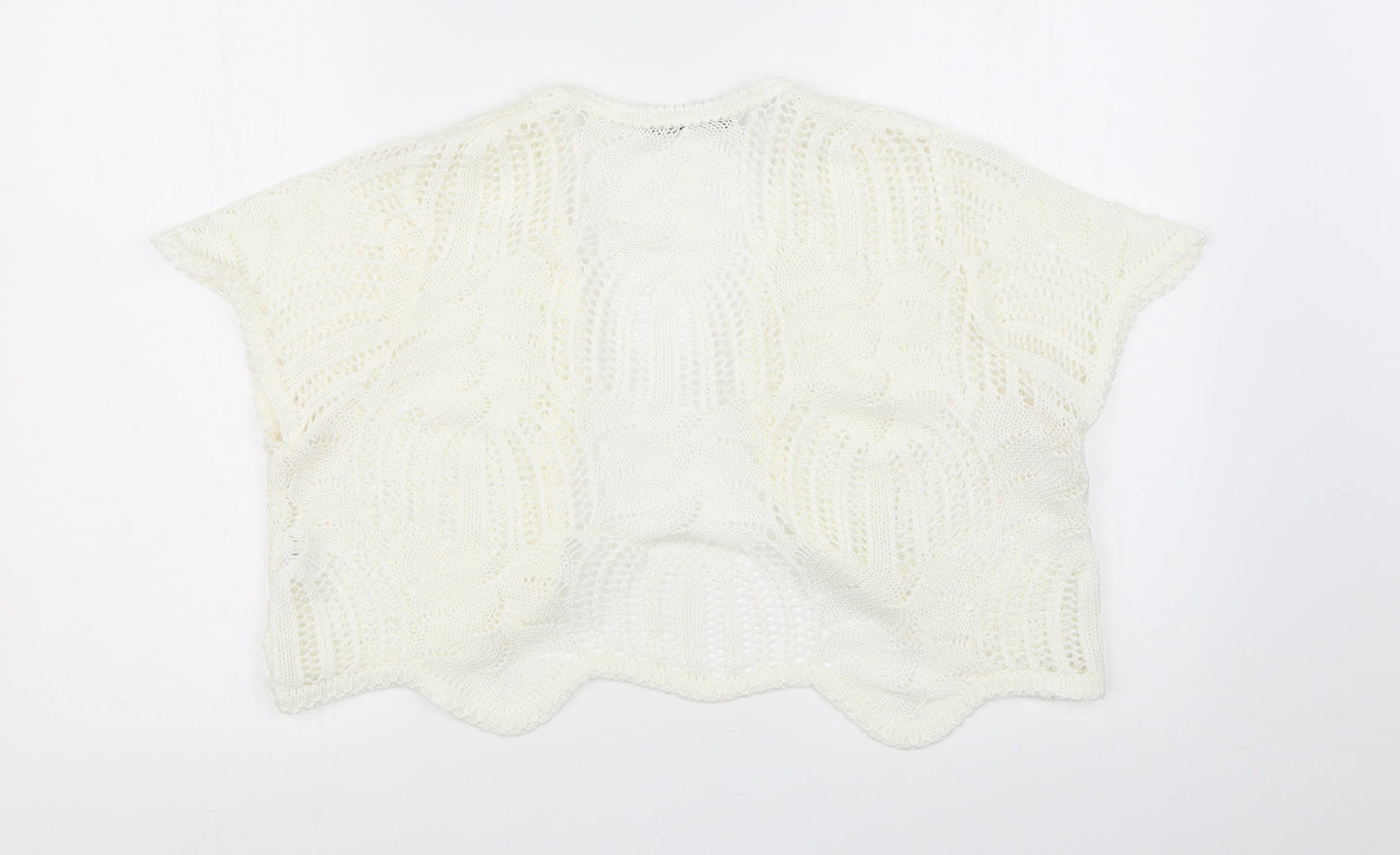 Envy Womens White   Cardigan Jumper Size XL