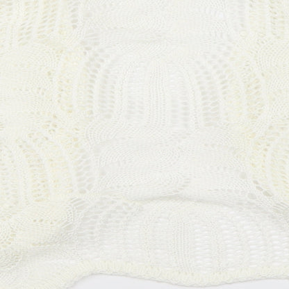 Envy Womens White   Cardigan Jumper Size XL