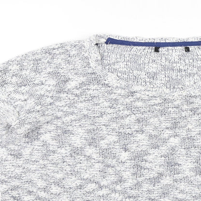 Womens UK Size 14 M&Co Grey Pullover Jumper