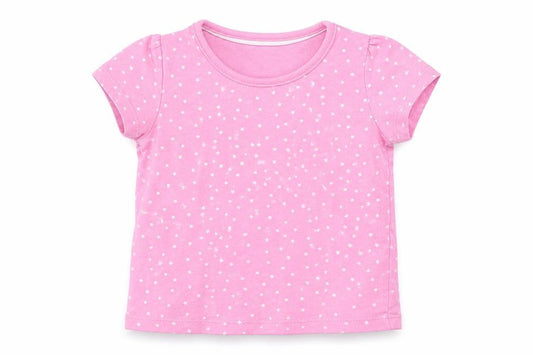 Marks and Spencer Girls Pink Spotted  Cami Pyjama Top Size 12-18 Months