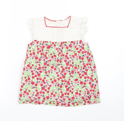 TU Girls Multicoloured   T-Shirt Dress  Size 18-24 Months