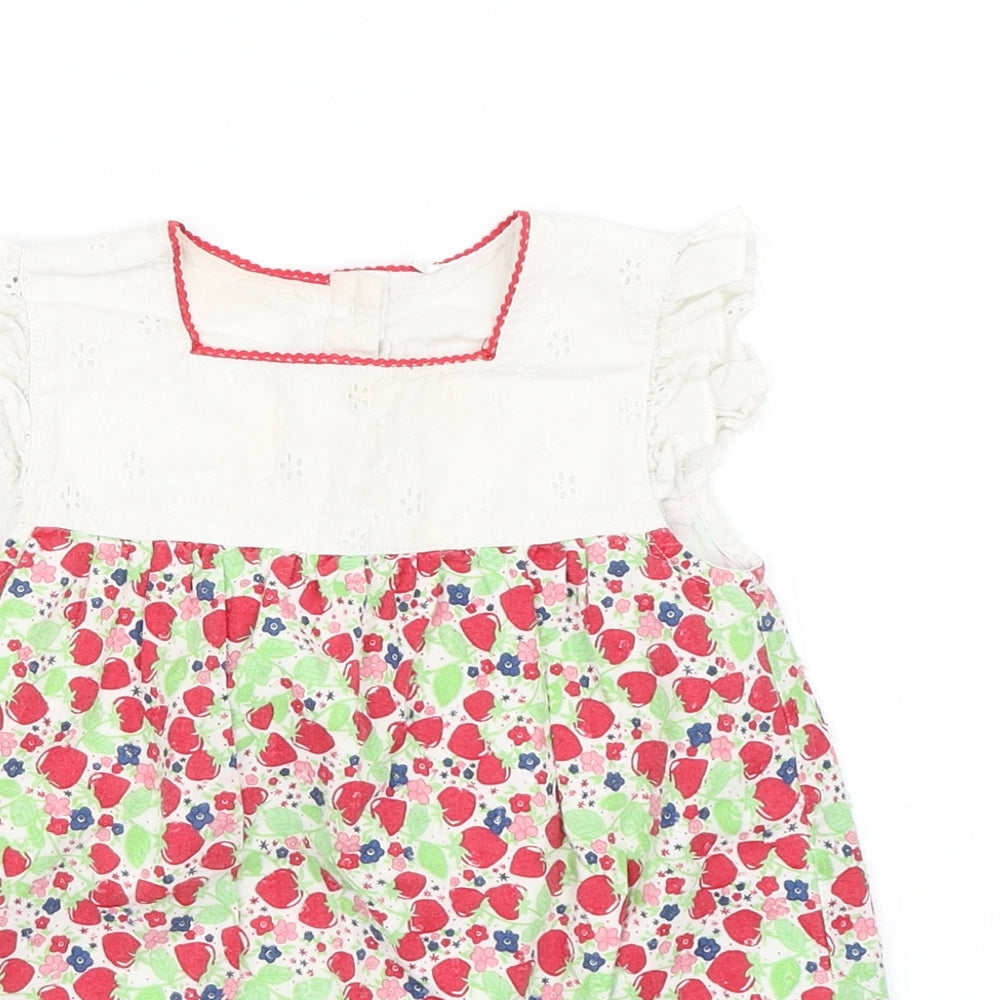 TU Girls Multicoloured   T-Shirt Dress  Size 18-24 Months