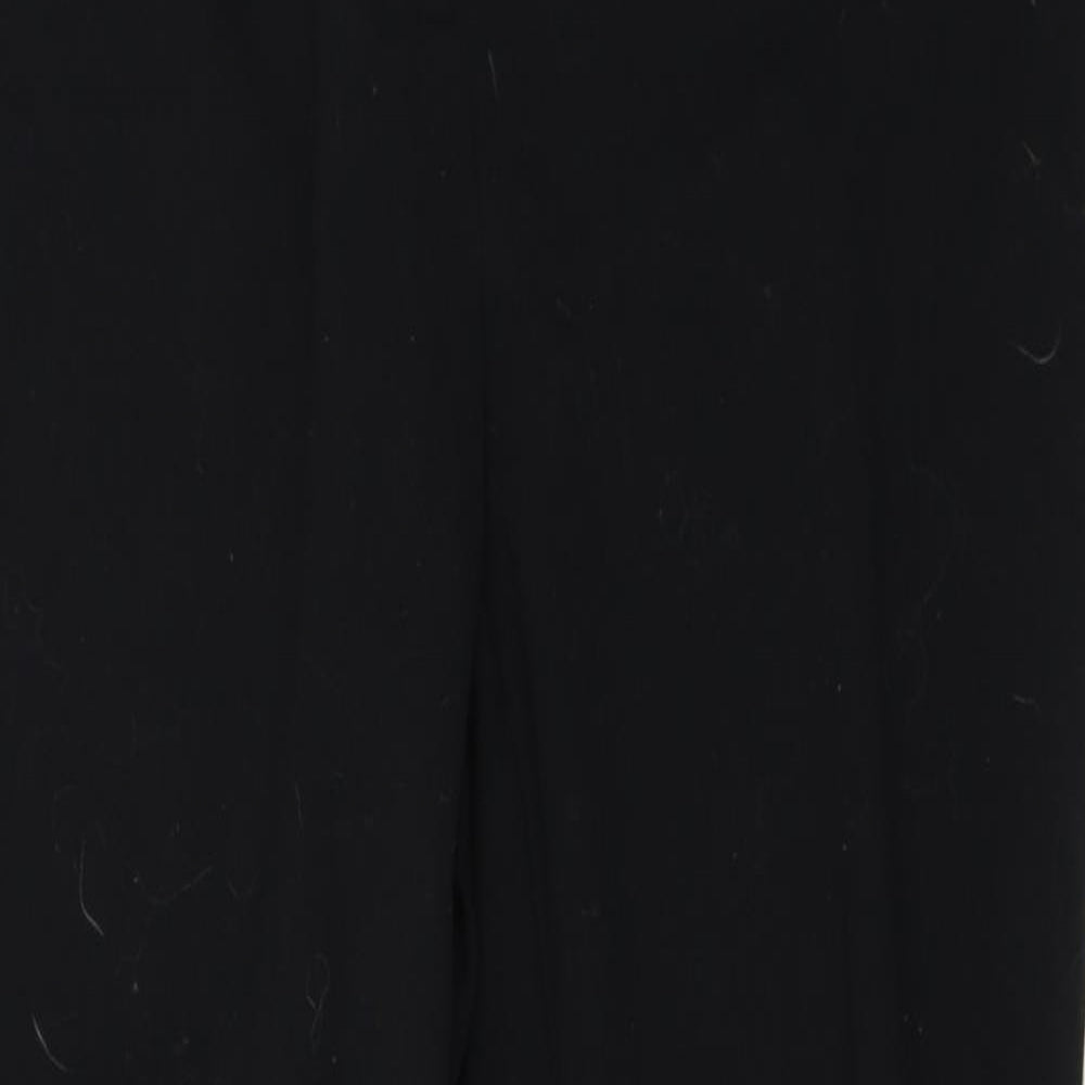Womens UK Size 14 Marks and Spencer Regular Fit  Black Trousers