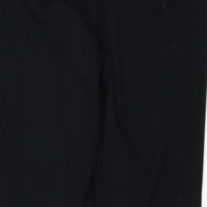 Womens UK Size 14 Marks and Spencer Regular Fit  Black Trousers
