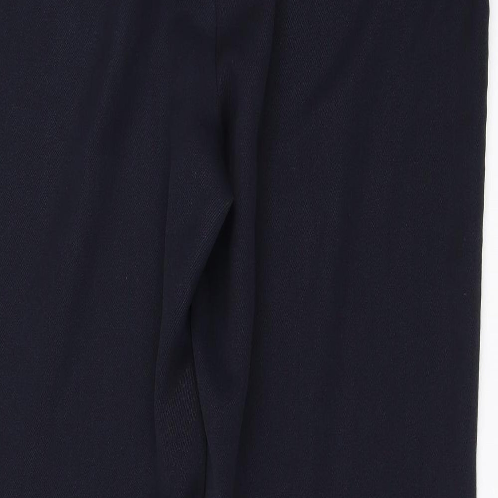 Womens UK Size 14 Marks and Spencer Regular Fit  Blue Trousers