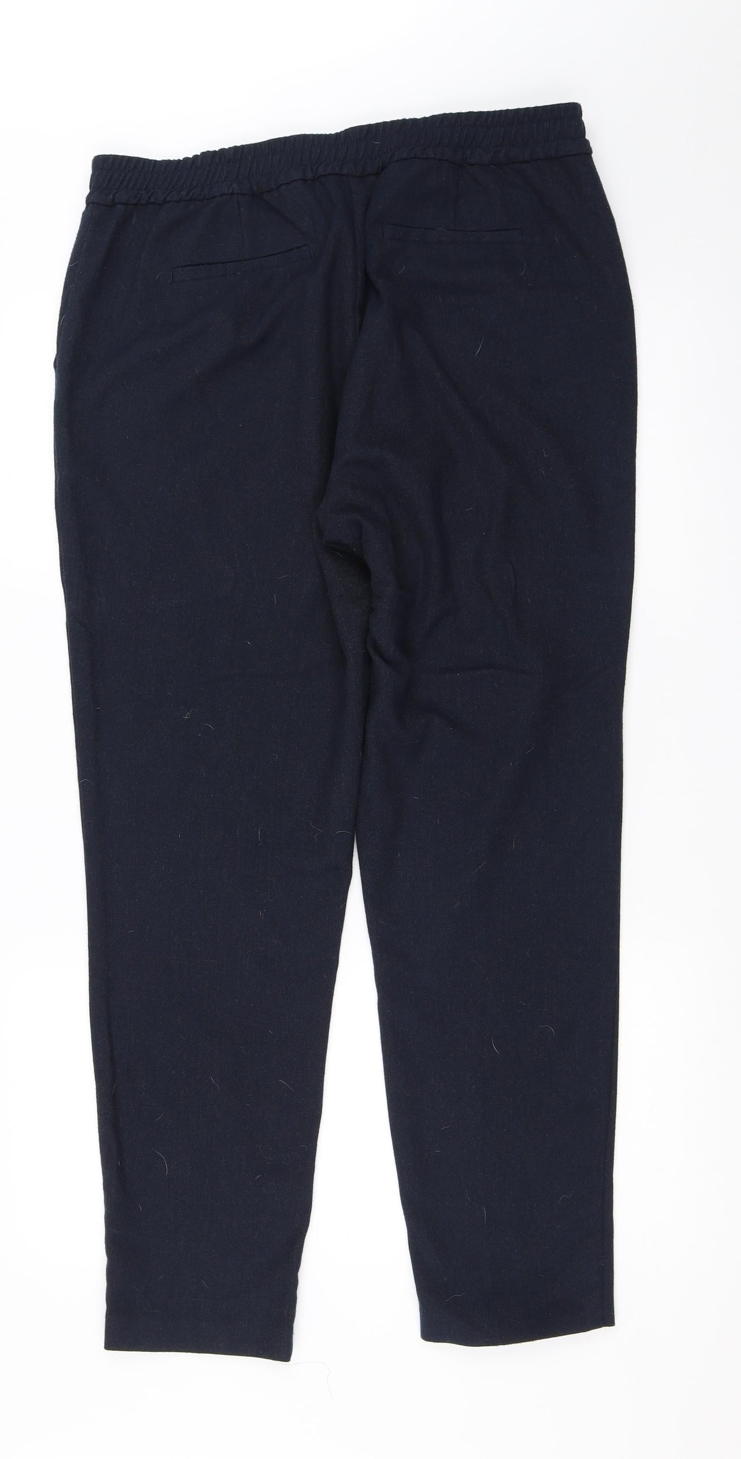 Monsoon Womens Blue   Trousers  Size 14 L29 in