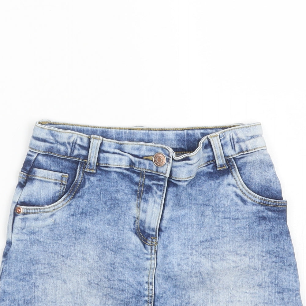 TU Girls Blue  Denim Mini Skirt Size 9 Years