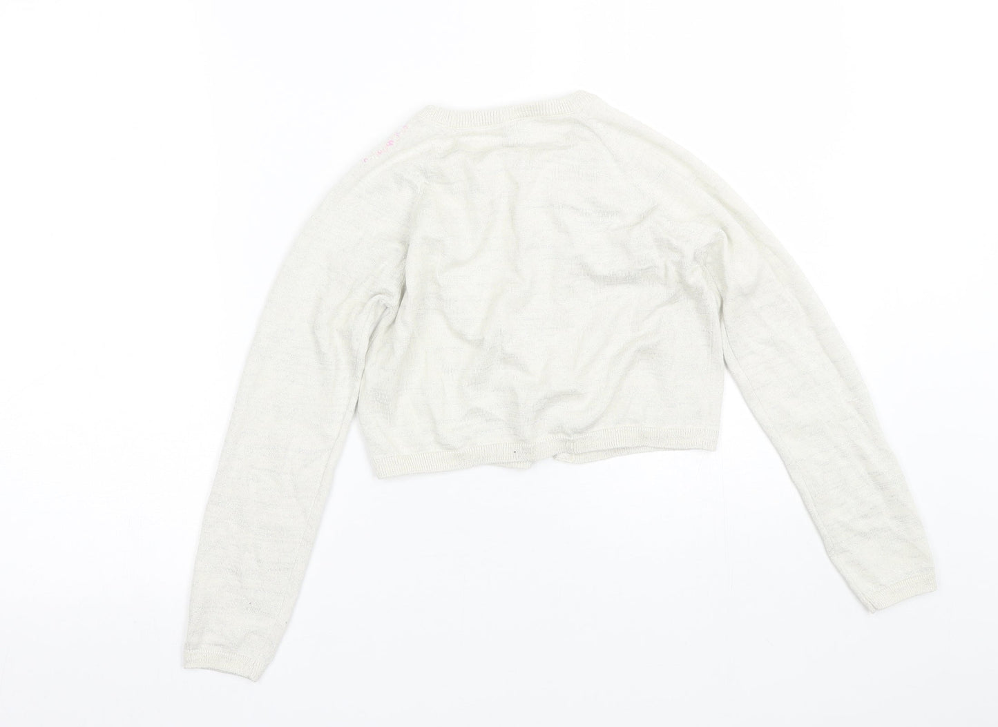 TU Girls Beige   Cape Jumper Size 10 Years