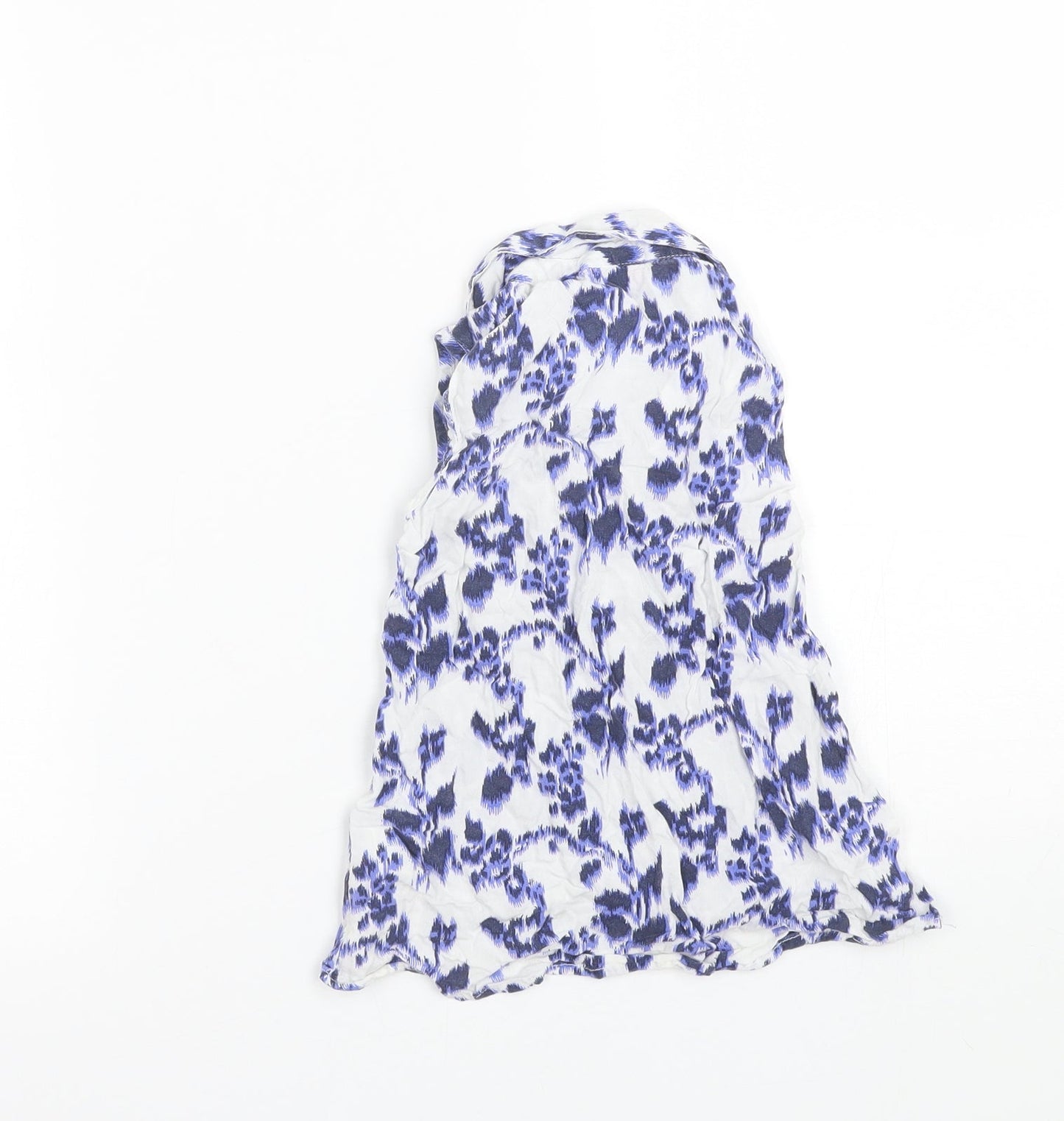 F&F Girls Blue   Basic Button-Up Size 3-4 Years