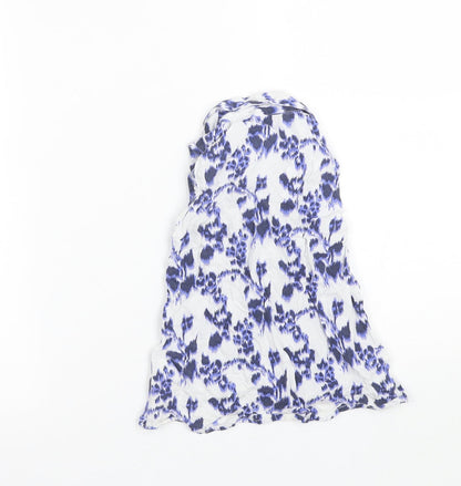 F&F Girls Blue   Basic Button-Up Size 3-4 Years