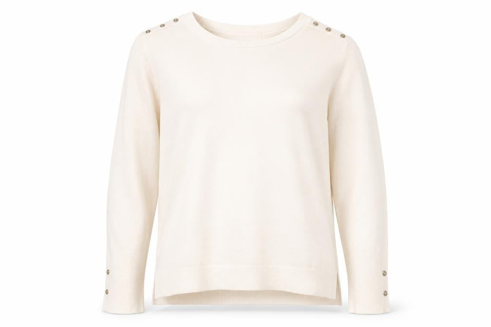 Womens UK Size L Primark Beige Pullover Jumper